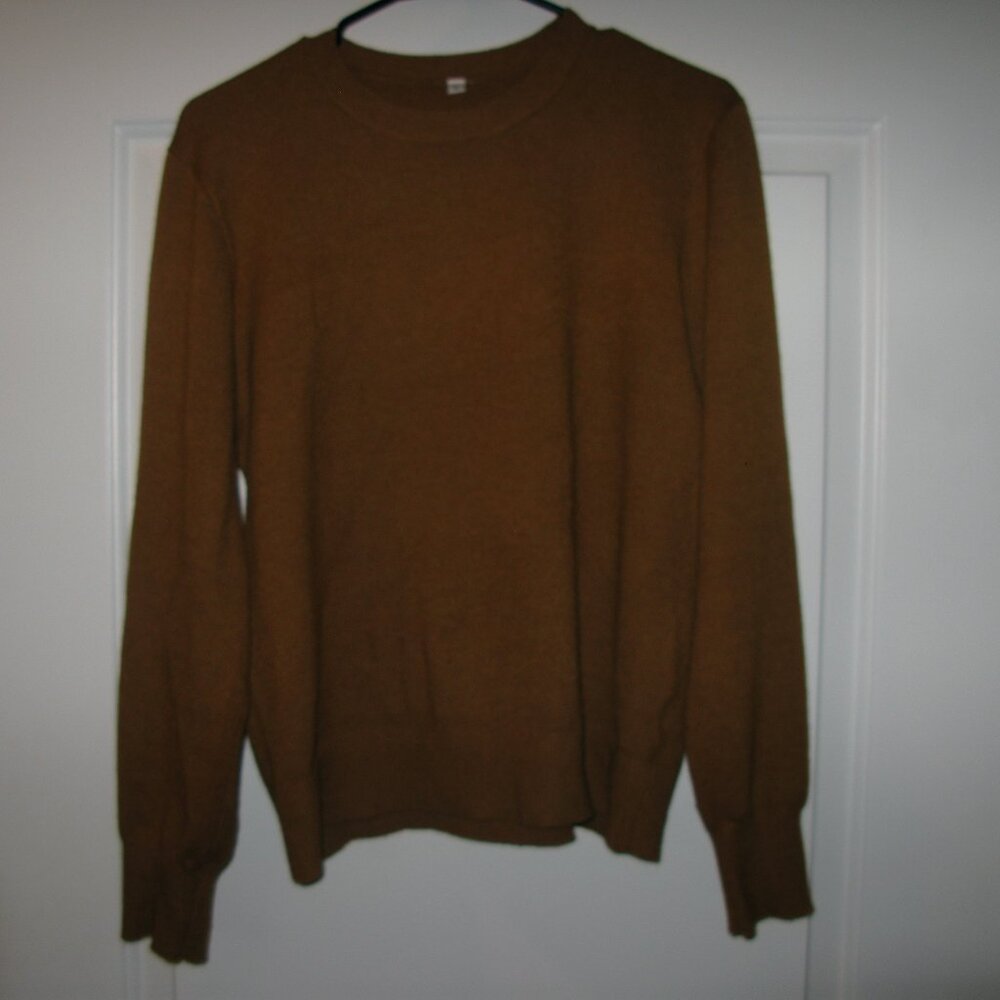 Burnt Orange Long Sleeve Sweater